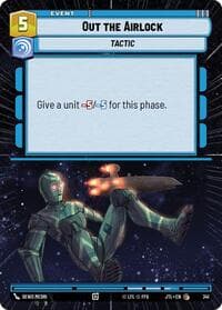 Out the Airlock (Hyperspace) - Jump to Lightspeed - Star Wars: Unlimited card