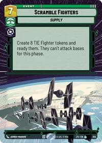 Scramble Fighters (Hyperspace) - Jump to Lightspeed - Star Wars: Unlimited card