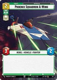 Phoenix Squadron A-Wing (Hyperspace) - Jump to Lightspeed - Star Wars: Unlimited card