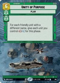 Unity of Purpose (Hyperspace) - Jump to Lightspeed - Star Wars: Unlimited card