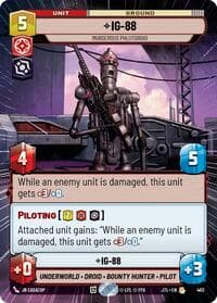 IG-88 - Murderous Phlutdroid (Hyperspace) - Jump to Lightspeed - Star Wars: Unlimited card