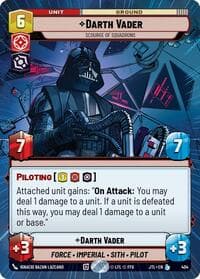 Darth Vader - Scourge of Squadrons (Hyperspace) - Jump to Lightspeed - Star Wars: Unlimited card