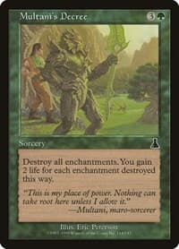 Multani's Decree - Urza's Destiny - Magic: The Gathering card