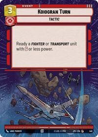 Koiogran Turn (Hyperspace) - Jump to Lightspeed - Star Wars: Unlimited card