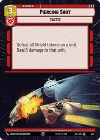 Piercing Shot (Hyperspace) - Jump to Lightspeed - Star Wars: Unlimited card