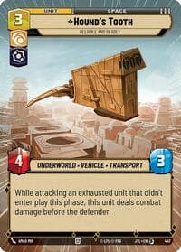 Hound's Tooth - Reliable and Deadly (Hyperspace) - Jump to Lightspeed - Star Wars: Unlimited card