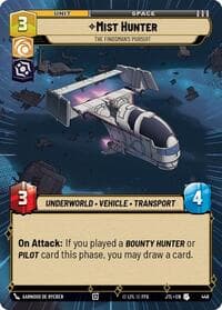 Mist Hunter - The Findsman's Pursuit (Hyperspace) - Jump to Lightspeed - Star Wars: Unlimited card
