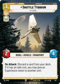 Shuttle Tydirium - Fly Casual (Hyperspace) - Jump to Lightspeed - Star Wars: Unlimited card