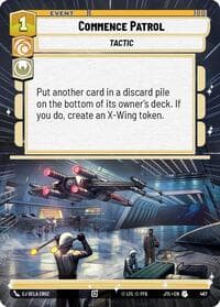 Commence Patrol (Hyperspace) - Jump to Lightspeed - Star Wars: Unlimited card