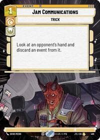 Jam Communications (Hyperspace) - Jump to Lightspeed - Star Wars: Unlimited card