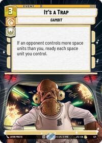 It's a Trap (Hyperspace) - Jump to Lightspeed - Star Wars: Unlimited card