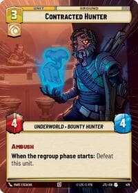 Contracted Hunter (Hyperspace) - Jump to Lightspeed - Star Wars: Unlimited card