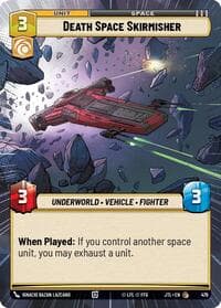 Death Space Skirmisher (Hyperspace) - Jump to Lightspeed - Star Wars: Unlimited card