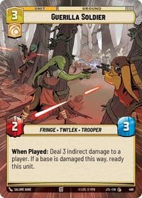 Guerilla Soldier (Hyperspace) - Jump to Lightspeed - Star Wars: Unlimited card