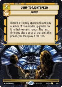 Jump to Lightspeed (Hyperspace) - Jump to Lightspeed - Star Wars: Unlimited card