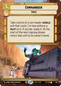 Commandeer (Hyperspace) - Jump to Lightspeed - Star Wars: Unlimited card