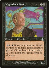Nightshade Seer - Urza's Destiny - Magic: The Gathering card