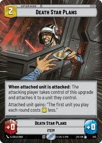 Death Star Plans (Hyperspace) - Jump to Lightspeed - Star Wars: Unlimited card