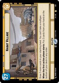 Nabat Village (Foil) - Jump to Lightspeed - Star Wars: Unlimited card