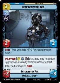 Interceptor Ace (Foil) - Jump to Lightspeed - Star Wars: Unlimited card