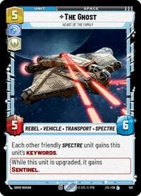 The Ghost - Heart of the Family (Foil) - Jump to Lightspeed - Star Wars: Unlimited card