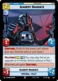 Academy Graduate (Foil) - Jump to Lightspeed - Star Wars: Unlimited card