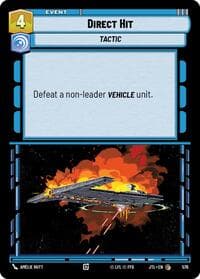 Direct Hit (Foil) - Jump to Lightspeed - Star Wars: Unlimited card