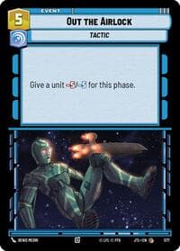 Out the Airlock (Foil) - Jump to Lightspeed - Star Wars: Unlimited card