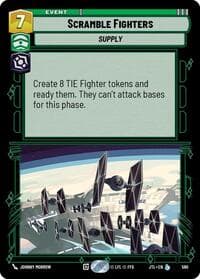 Scramble Fighters (Foil) - Jump to Lightspeed - Star Wars: Unlimited card