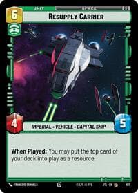 Resupply Carrier (Foil) - Jump to Lightspeed - Star Wars: Unlimited card
