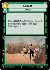 Salvage (Foil) - Jump to Lightspeed - Star Wars: Unlimited card