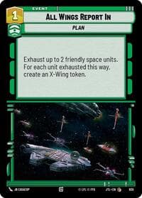 All Wings Report In (Foil) - Jump to Lightspeed - Star Wars: Unlimited card