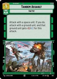 Tandem Assault (Foil) - Jump to Lightspeed - Star Wars: Unlimited card