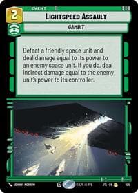 Lightspeed Assault (Foil) - Jump to Lightspeed - Star Wars: Unlimited card