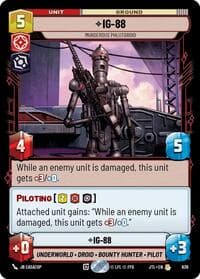 IG-88 - Murderous Phlutdroid (Foil) - Jump to Lightspeed - Star Wars: Unlimited card