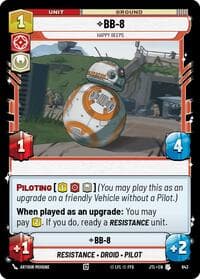 BB-8 - Happy Beeps (Foil) - Jump to Lightspeed - Star Wars: Unlimited card