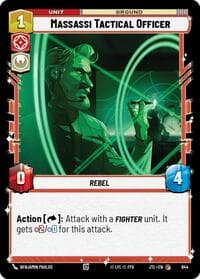 Massassi Tactical Officer (Foil) - Jump to Lightspeed - Star Wars: Unlimited card