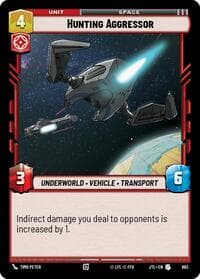 Hunting Aggressor (Foil) - Jump to Lightspeed - Star Wars: Unlimited card