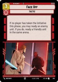 Face Off (Foil) - Jump to Lightspeed - Star Wars: Unlimited card