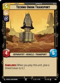 Techno Union Transport (Foil) - Jump to Lightspeed - Star Wars: Unlimited card