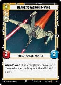 Blade Squadron B-Wing (Foil) - Jump to Lightspeed - Star Wars: Unlimited card