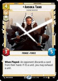 Ahsoka Tano - Chasing Whispers (Foil) - Jump to Lightspeed - Star Wars: Unlimited card
