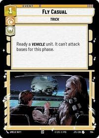 Fly Casual (Foil) - Jump to Lightspeed - Star Wars: Unlimited card