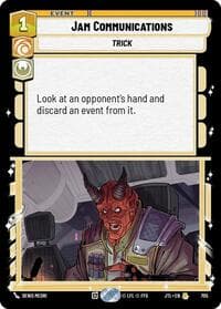Jam Communications (Foil) - Jump to Lightspeed - Star Wars: Unlimited card