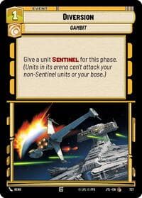 Diversion (Foil) - Jump to Lightspeed - Star Wars: Unlimited card