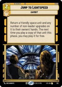 Jump to Lightspeed (Foil) - Jump to Lightspeed - Star Wars: Unlimited card