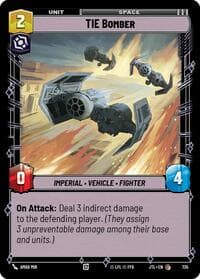 TIE Bomber (Foil) - Jump to Lightspeed - Star Wars: Unlimited card