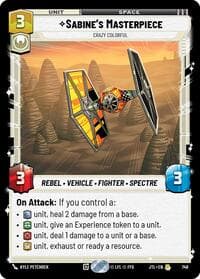 Sabine's Masterpiece - Crazy Colorful (Foil) - Jump to Lightspeed - Star Wars: Unlimited card