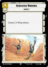 Dedicated Wingmen (Foil) - Jump to Lightspeed - Star Wars: Unlimited card