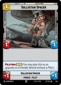 Sullustan Spacer (Foil) - Jump to Lightspeed - Star Wars: Unlimited card